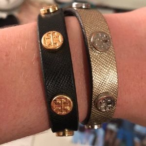 Tory Burch Leather wrap bracelet